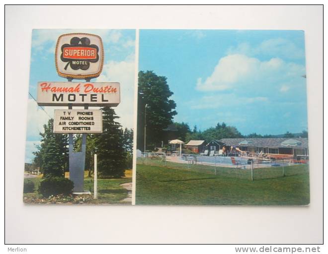 US -  Nashua - N.H.  Hannah Dustin Motel    VF   D48360 - Nashua