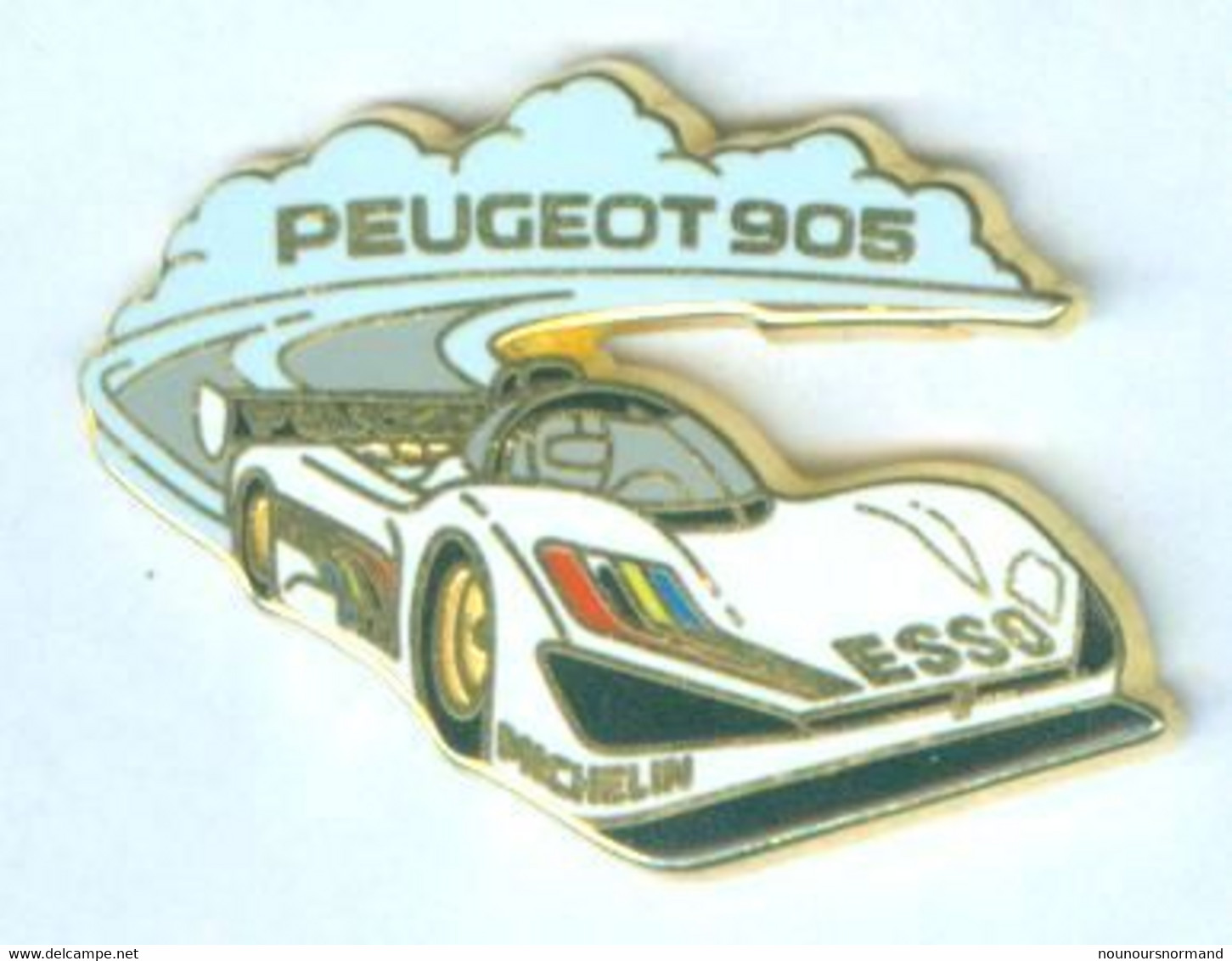 Pin's PEUGEOT 905 - Arthus Bertrand -  Zamac - 056 - Arthus Bertrand