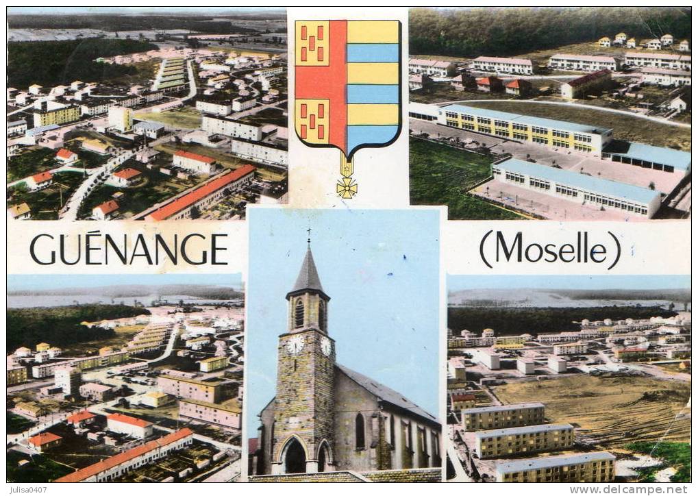 GUENANGE (57) Carte à Cinq Vues - Thionville