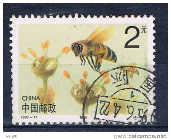 VRC+ China Volksrepublik 1993 Mi 2500 Biene - Gebruikt