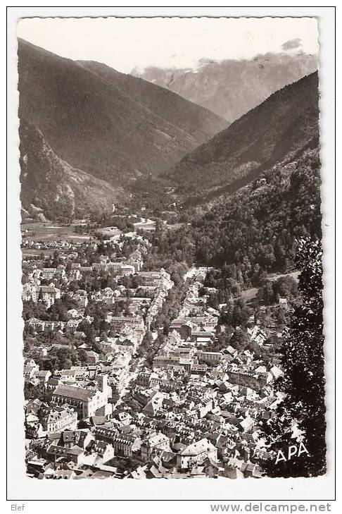 LUCHON - SUPERBAGNERES (Haute-Garonne) : Vue Générale ; 1957 ; B/TB - Superbagneres