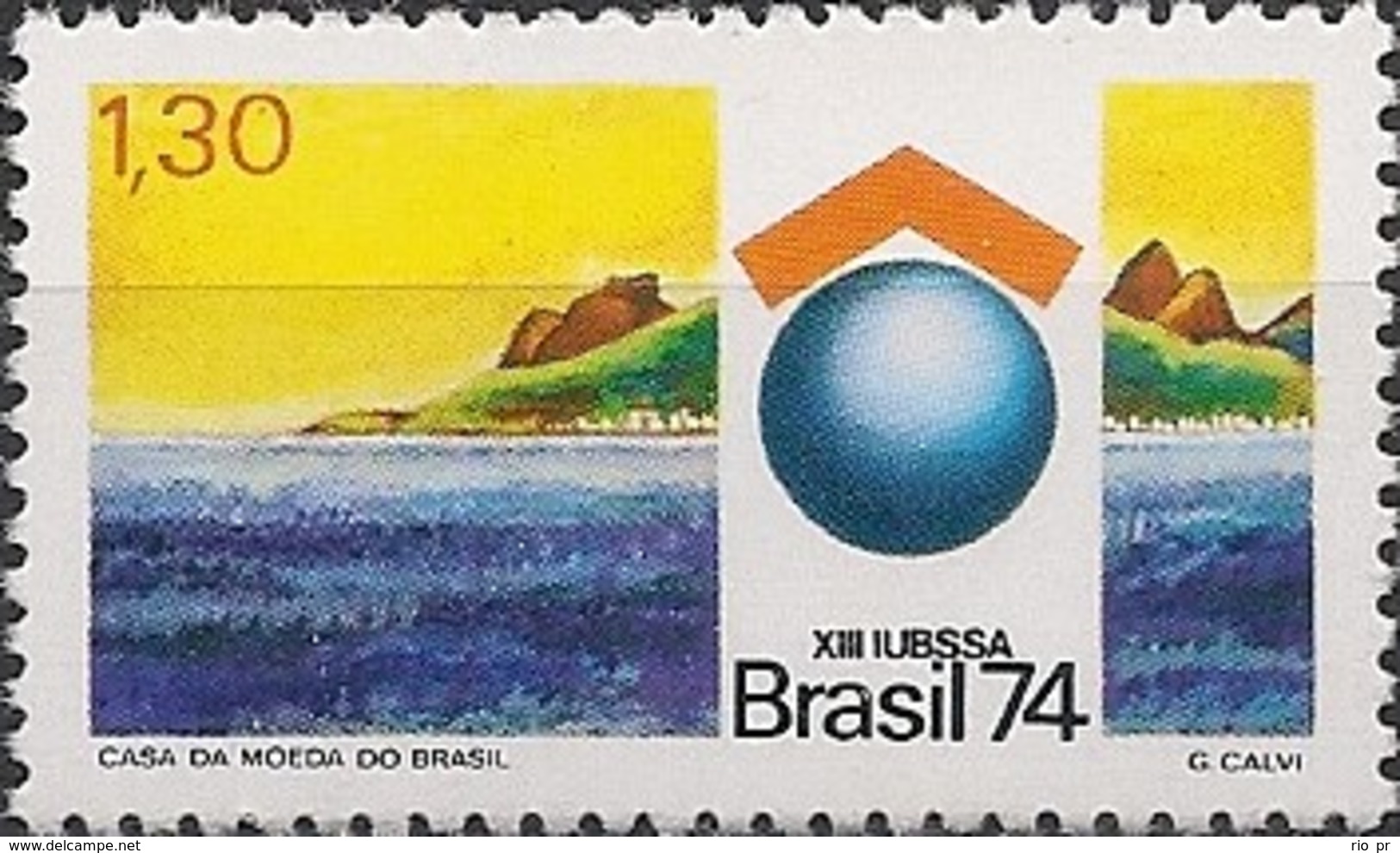 BRAZIL - 13th CONGRESS OF THE INTERNATIONAL UNION OF BUILDINGS AND SAVING SOCIETIES 1974 - MNH - Nuovi