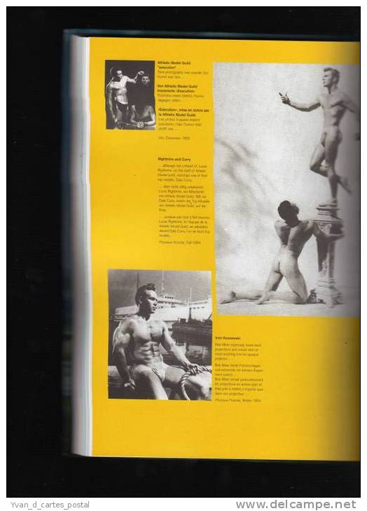 LIVRE BEEFCAKE THE MUSCLE MAGAZINES OF AMERICA 1950 / 1970 GAY HOMMES NUS - Photographie