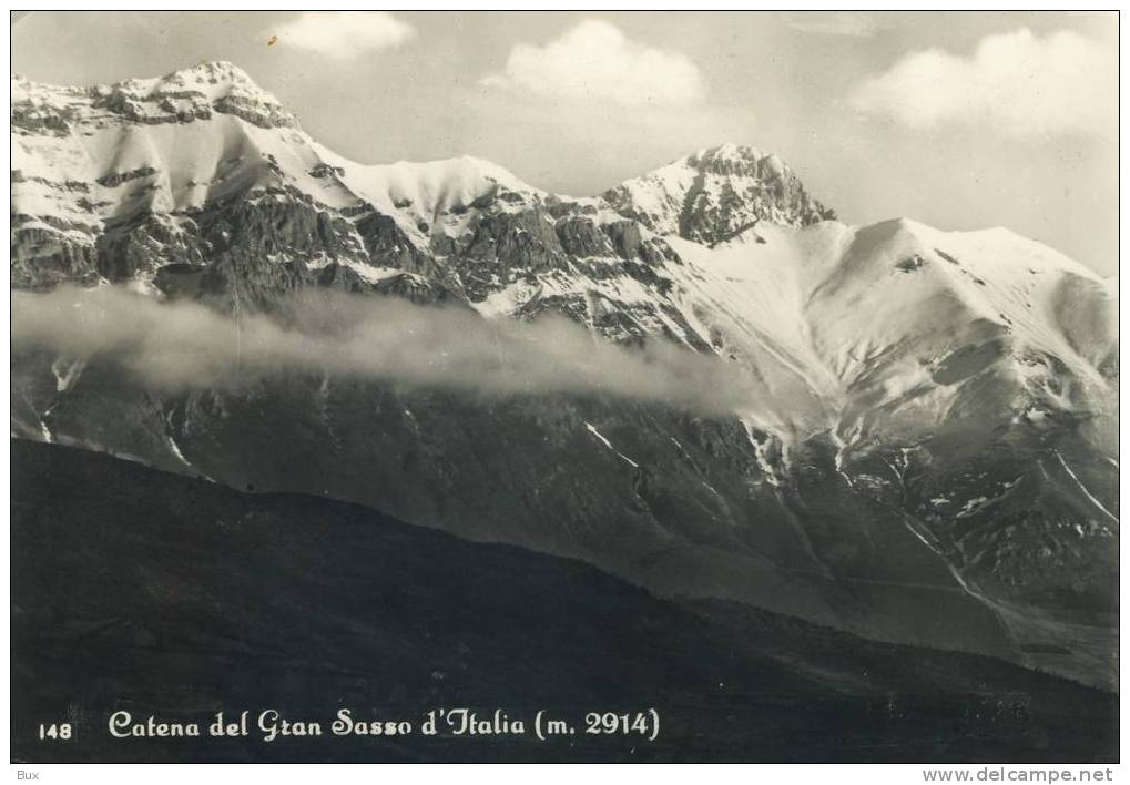 CATENA DEL GRAN SASSO  D'ITALIA CARAMANICO TERME  PESCARA ABRUZZO NON  VIAGGIATA  COME DA FOTO - Pescara