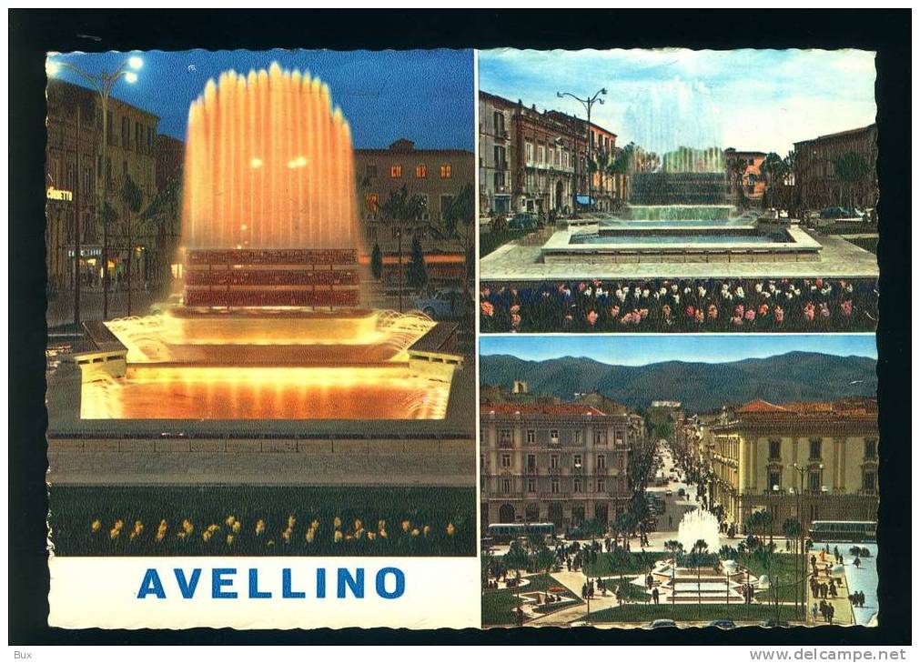 - AVELLINO   CAMPANIA    VIAGGIATA COME DA FOTO CON PIEGOLINA - Avellino