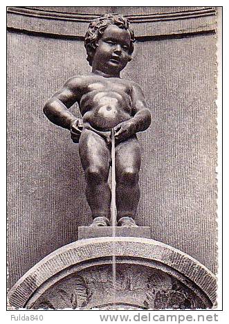 CPSM.    BRUXELLES.    Manneken-Pis. - Famous People