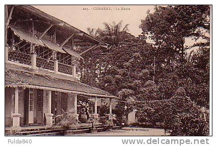 CPA.   CONAKRY.     La Mairie.   1917/25. - Guinée Française