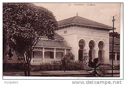 CPA.   CONAKRY.     La Mairie.   1917/25. - Guinée Française