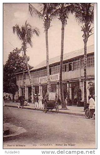 CPA.   CONAKRY.   Hotel Du Niger.   1917/25. - Guinée Française
