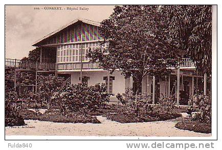 CPA.   CONAKRY.   Hopital Ballay.   1917/25. - Guinée Française
