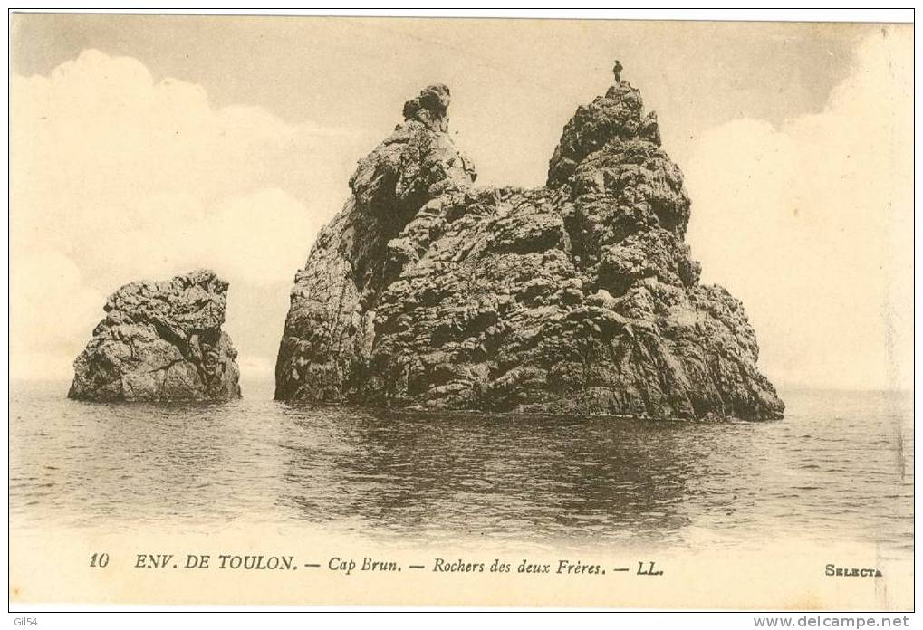 Env De Toulon - Cap Brun - Rochers Des Deux Frères - LL- JD75 - Toulon