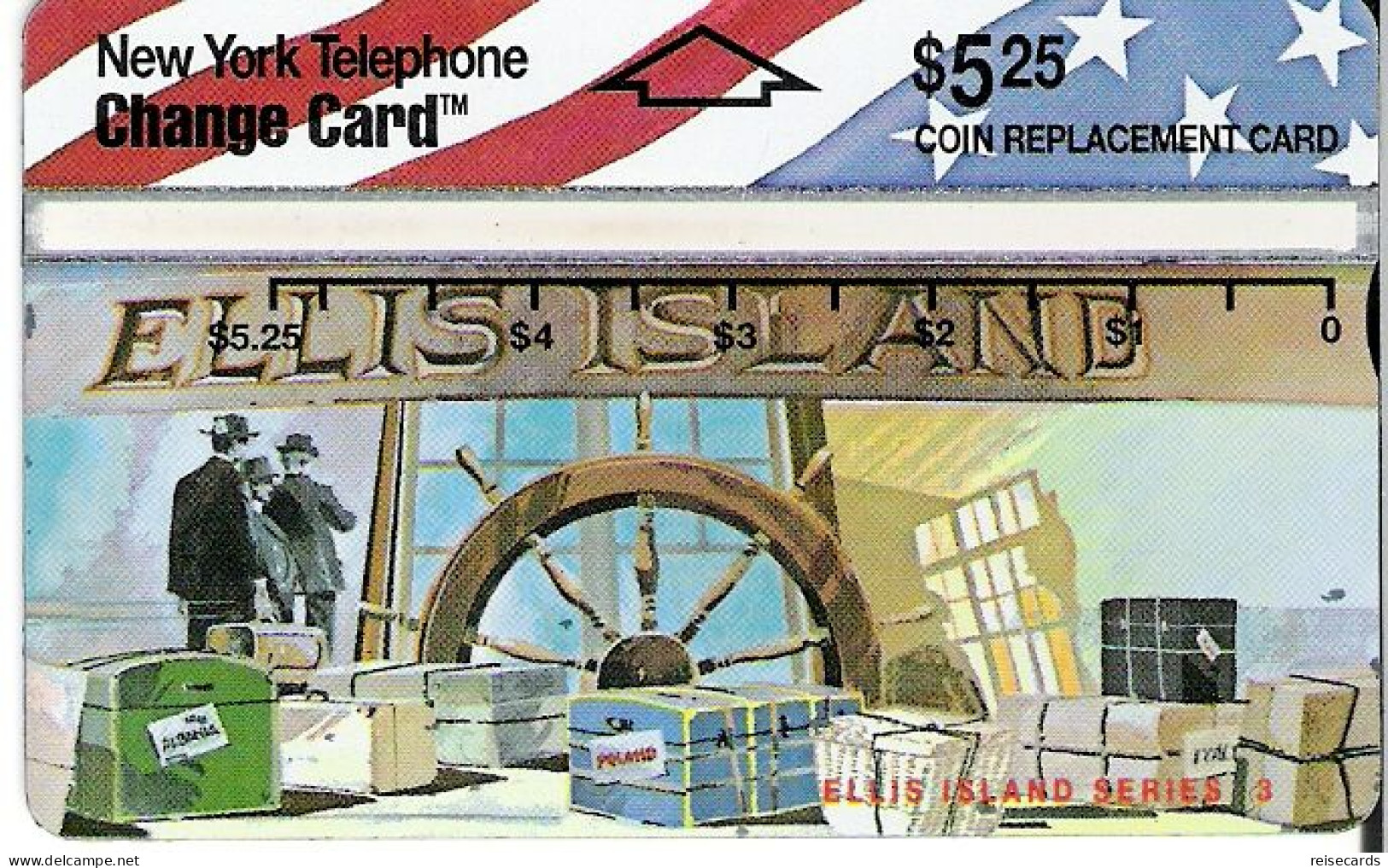 USA: New York Telephone: 303B Ellis Island 3. Mint - [1] Hologramkaarten
