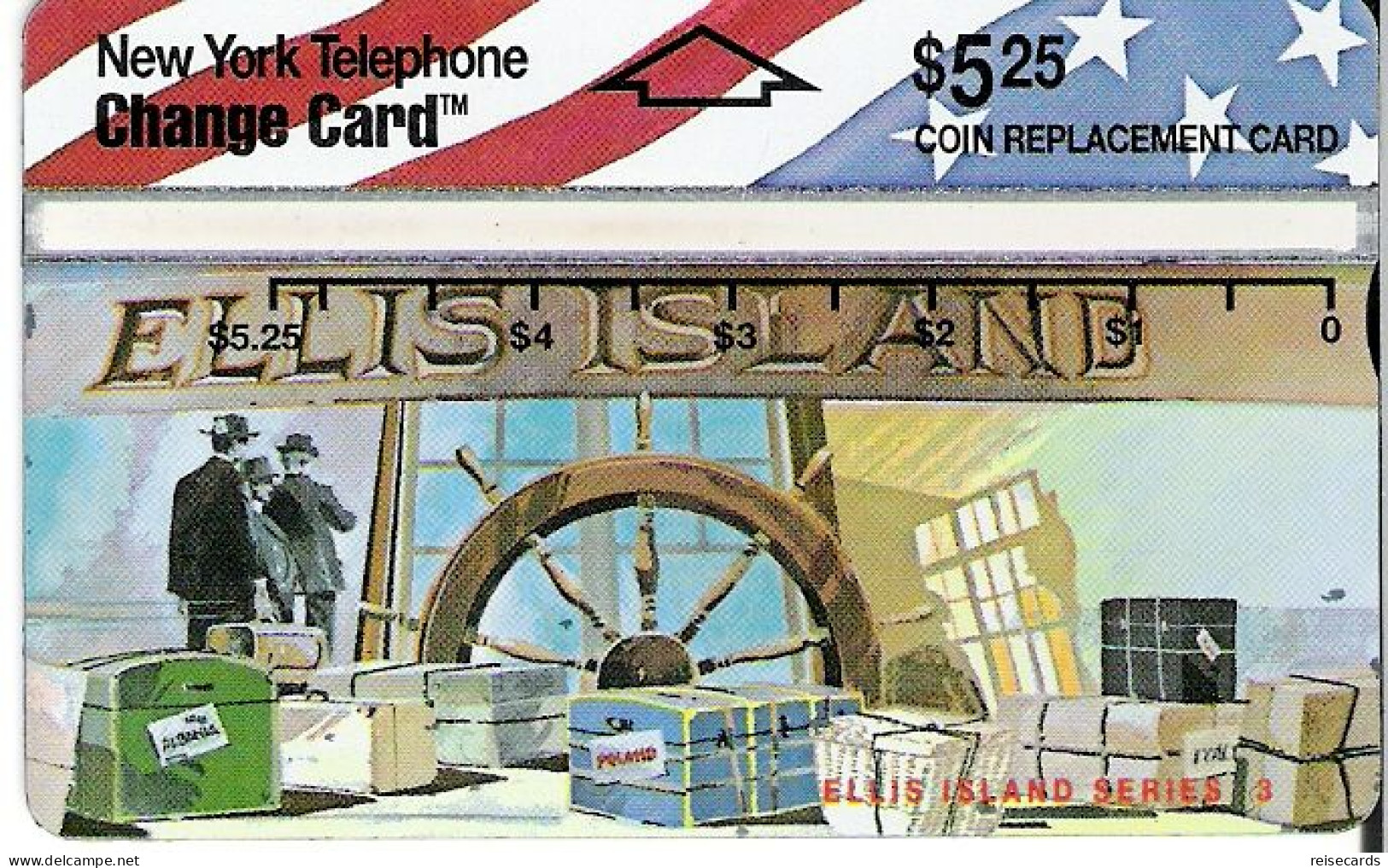 USA: New York Telephone: 303B Ellis Island 3. Mint - [1] Hologrammkarten (Landis & Gyr)