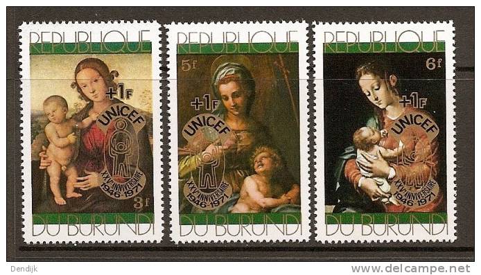 Burundi COB 479 / 481 ** - Unused Stamps