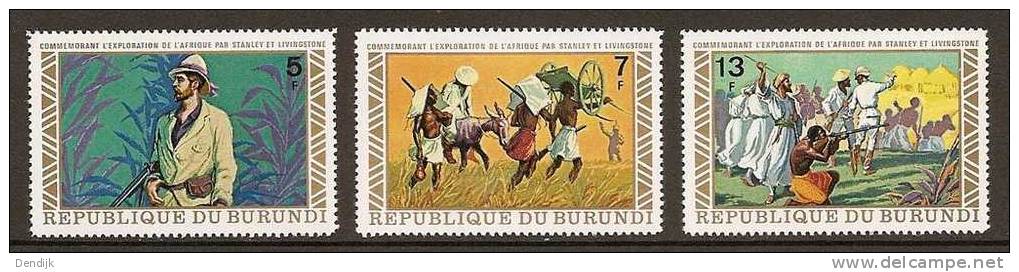 Burundi COB 555 / 557 ** - Nuovi