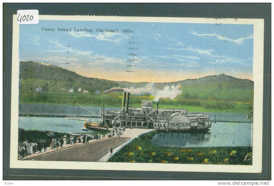 CONEY ISLAND LANDING - CINCINNATI   - TB - Cincinnati