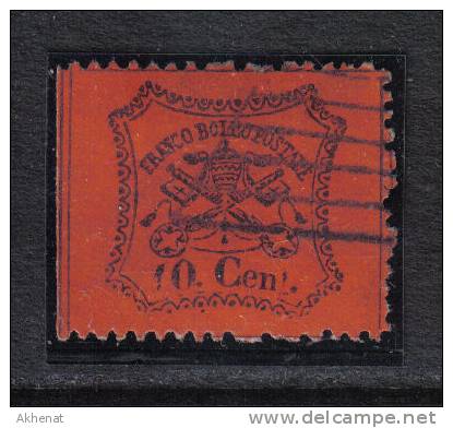 ASI1059 - STATO PONTIFICIO 1868, 10  Cent  N. 26  Usato - Etats Pontificaux