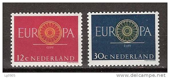 NVPH Netherlands Nederland Niederlande Pays Bas Holanda 745/746 MNH Europa Zegels, Europe Stamps Timbres Sellos D´Europa - 1960