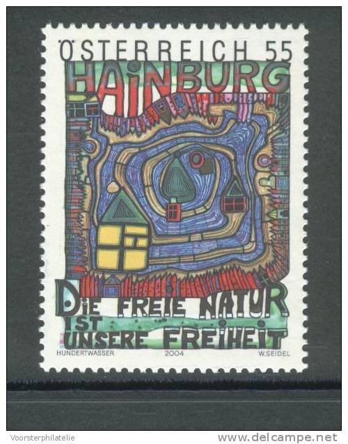 AUSTRIA 2004 ANK 2536 HUNDERTWASSER - Unused Stamps