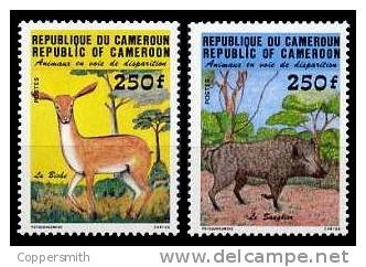 (012) Cameroon / Cameroun  Tiere / Dieren / Animals / Animaux / Fauna ** / Mnh  Michel 1048-49 - Other & Unclassified