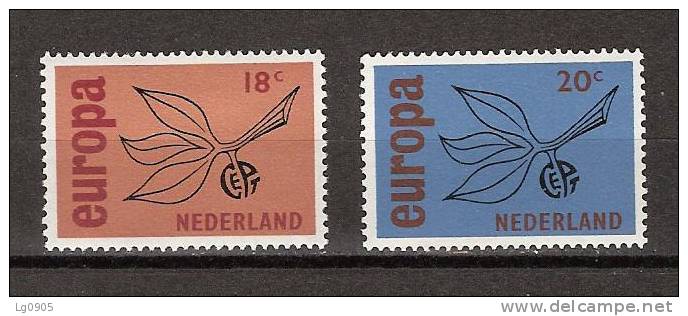 NVPH Netherlands Nederland Niederlande Pays Bas Holanda 847-848 MNH Europa Zegels Europe Stamps Timbres Sellos D´Europa - 1965