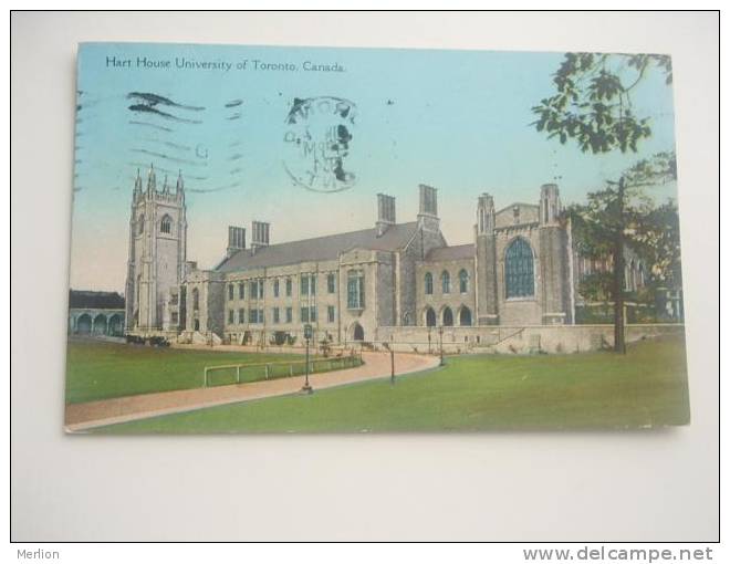 Canada - Toronto - Hart House University  -  Ontario  PU 1934    VF  D48391 - Toronto