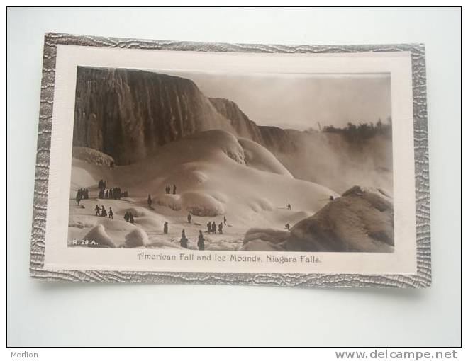 Canada - American Fall And Ice Mounds Niagara Falls N.Y. Canada Border -   Cca 1910´s   VF  D48395 - Niagarafälle