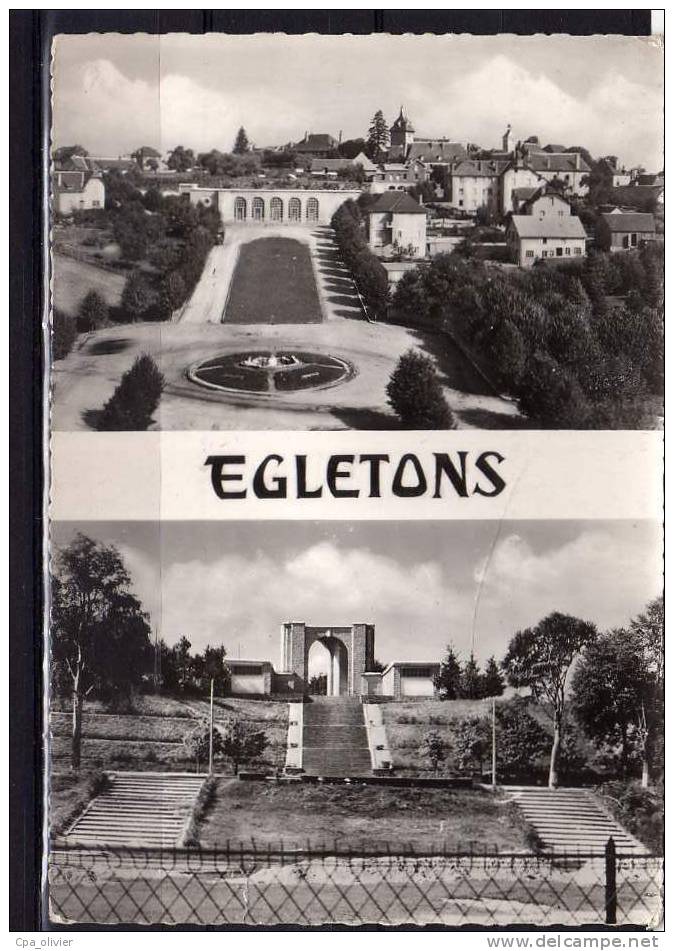 19 EGLETONS Multivue, Salle Des Fetes, Porte Du Stade, Ed Michel 17, CPSM 10x15, 1957 - Egletons
