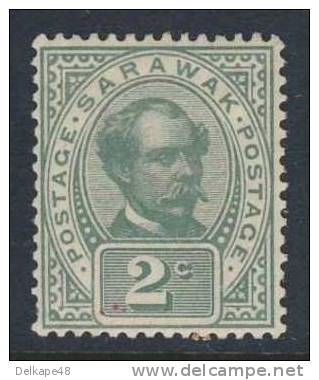 Malaysia - Sarawak 1899 Mi 35 * Postage - Sir Charles J. Brooke (1829-1917) 2nd White Rajah Of Sarawak - Sarawak (...-1963)