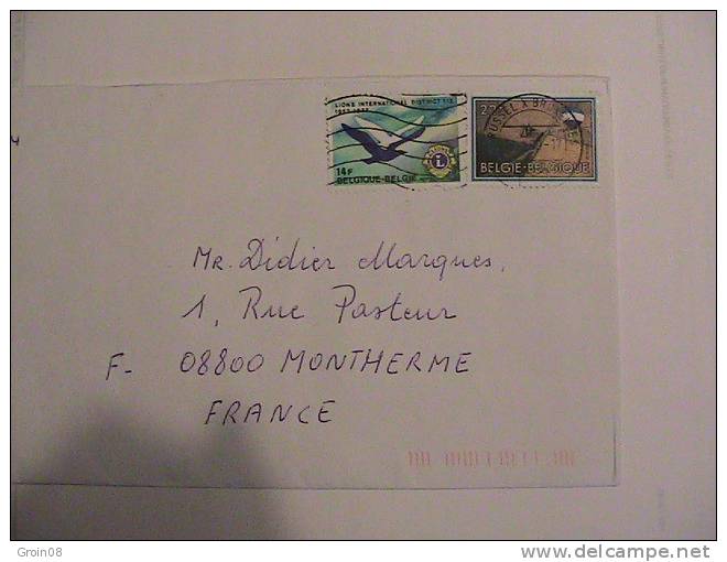 Enveloppe De 2009 Avec Timbres En F - Brieven En Documenten