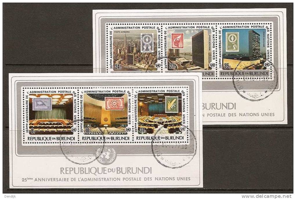 Burundi COB BL99 / BL100 - BF99 / BF100 - Blok 99 /100 ° - Used Stamps