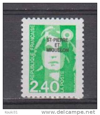 SPM YT 587 ** : Marianne Du Bicentenaire - 1993 - Unused Stamps