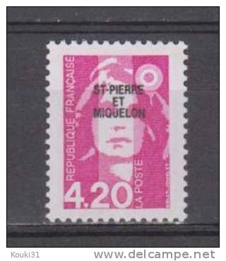 SPM YT 572 ** : Marianne Du Bicentenaire - 1993 - Unused Stamps