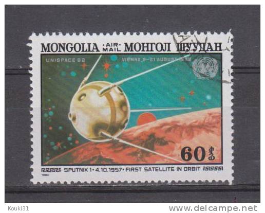 Mongolie YT PA 137 Obl : Spoutnik 1 - Asia