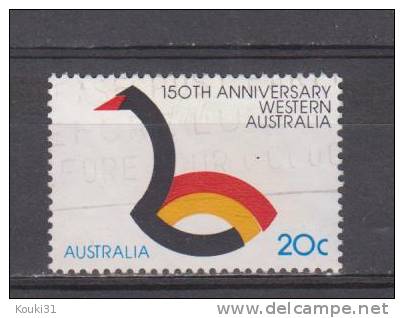 Australie YT 666 Obl : Australie Occidentale , Cygne Symbolique - Gebraucht