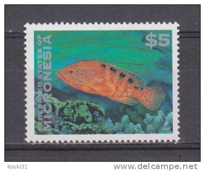 Micronésie YT 359 ** : Mérou , Poisson - Micronesia