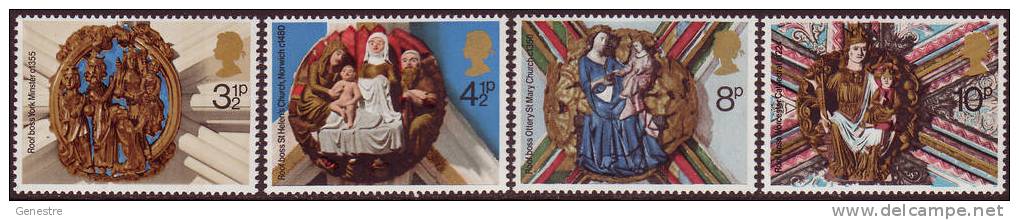 Grande-Bretagne - Y&T  742 à 745 (SG  966 à 969) ** (MNH) - Christmas - Unused Stamps