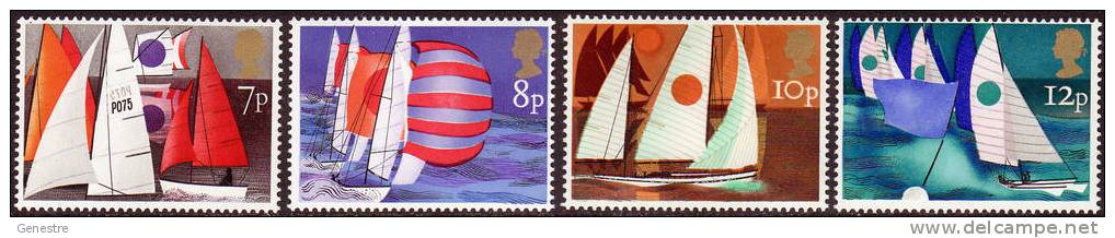 Grande-Bretagne - Y&T  756 à 759 (SG  980 à 983) ** (MNH) - Sailing - Ungebraucht