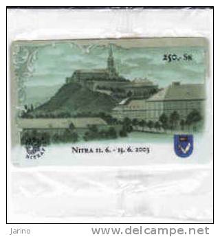 Slovaquie Prepaid Card Nitra, Private In Blister, Emballage D'origine, Tirage 1 000 - Slovakia