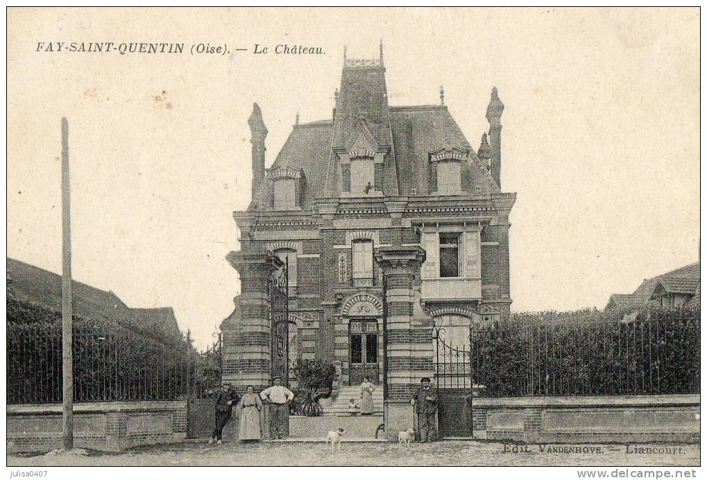 FAY SAINT QUENTIN (02) Chateau Animation - Andere & Zonder Classificatie