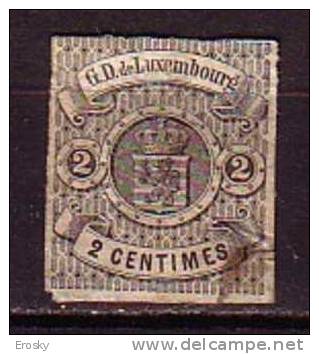 Q2642 - LUXEMBOURG Yv N°4 - 1859-1880 Wapenschild