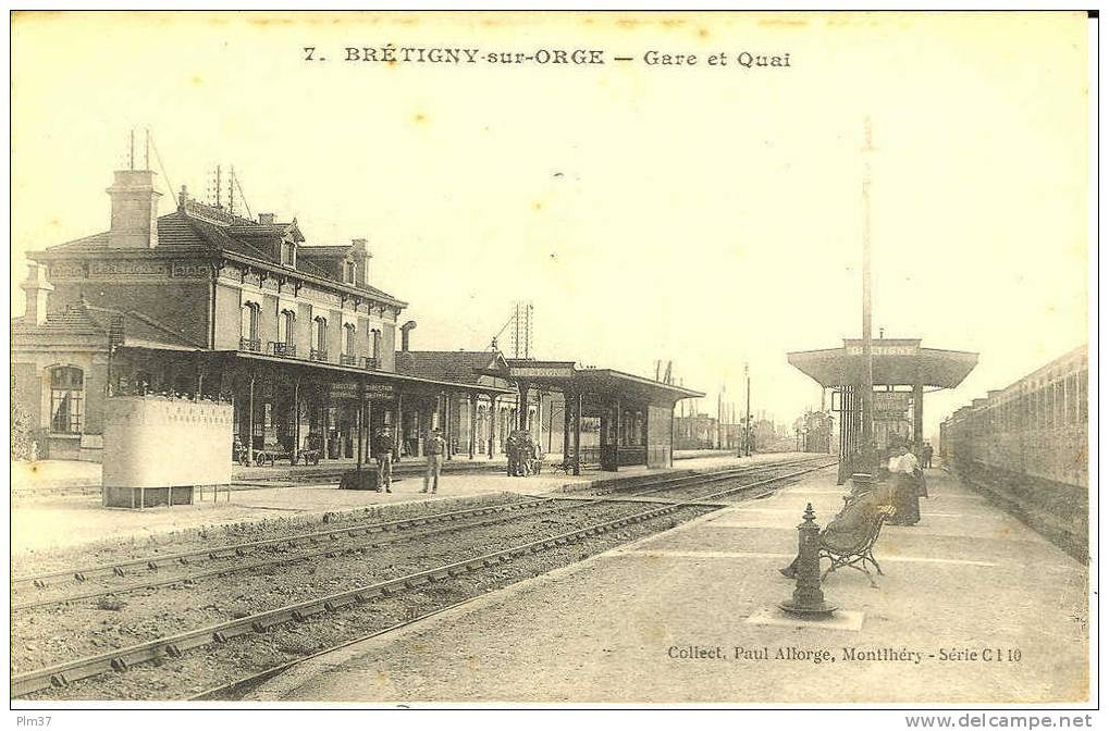 BRETIGNY SUR ORGE - La Gare - Vue Intérieure - Bretigny Sur Orge