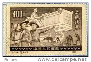 PIA - CINA - 1951 : Commemorazione Della Riforma Agraria  - (Yv 929C) - Used Stamps