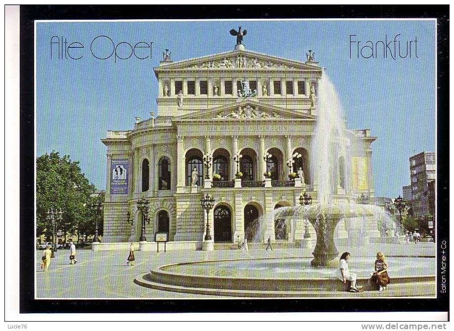 FRANKFURT  Am  Main  -    Alte Oper  -  N° 127 - Frankfurt A. D. Oder
