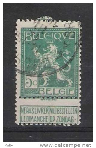 Belgie OCB 110 (0) - 1912 Pellens