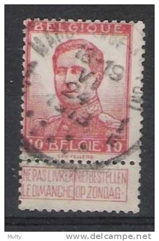 Belgie OCB 118 (0) Centrale Stempel - 1912 Pellens