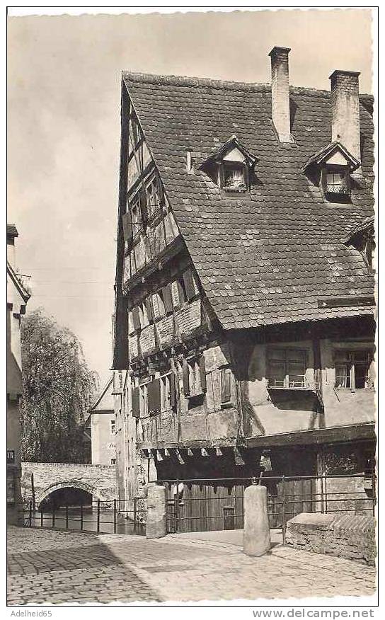 Ulm, Das älteste Haus (erb. I.Jahre 800) Echt Photo Georg Buck - Ulm