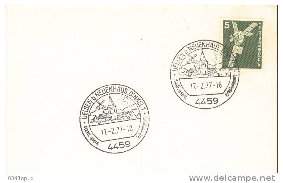 1977 Allemagne Uelsen  Moulin Mulino Windmill - Molens