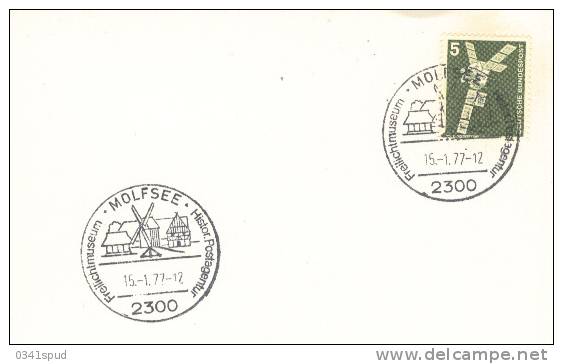 1977 Allemagne Molfsee  Moulin Mulino Windmill - Molens