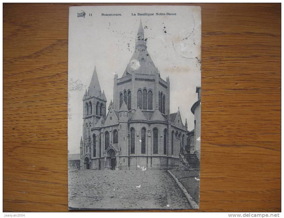 CPA Bonsecours Bon Secours Péruwelz Hainaut Belgique Basilique Notre Dame - Péruwelz